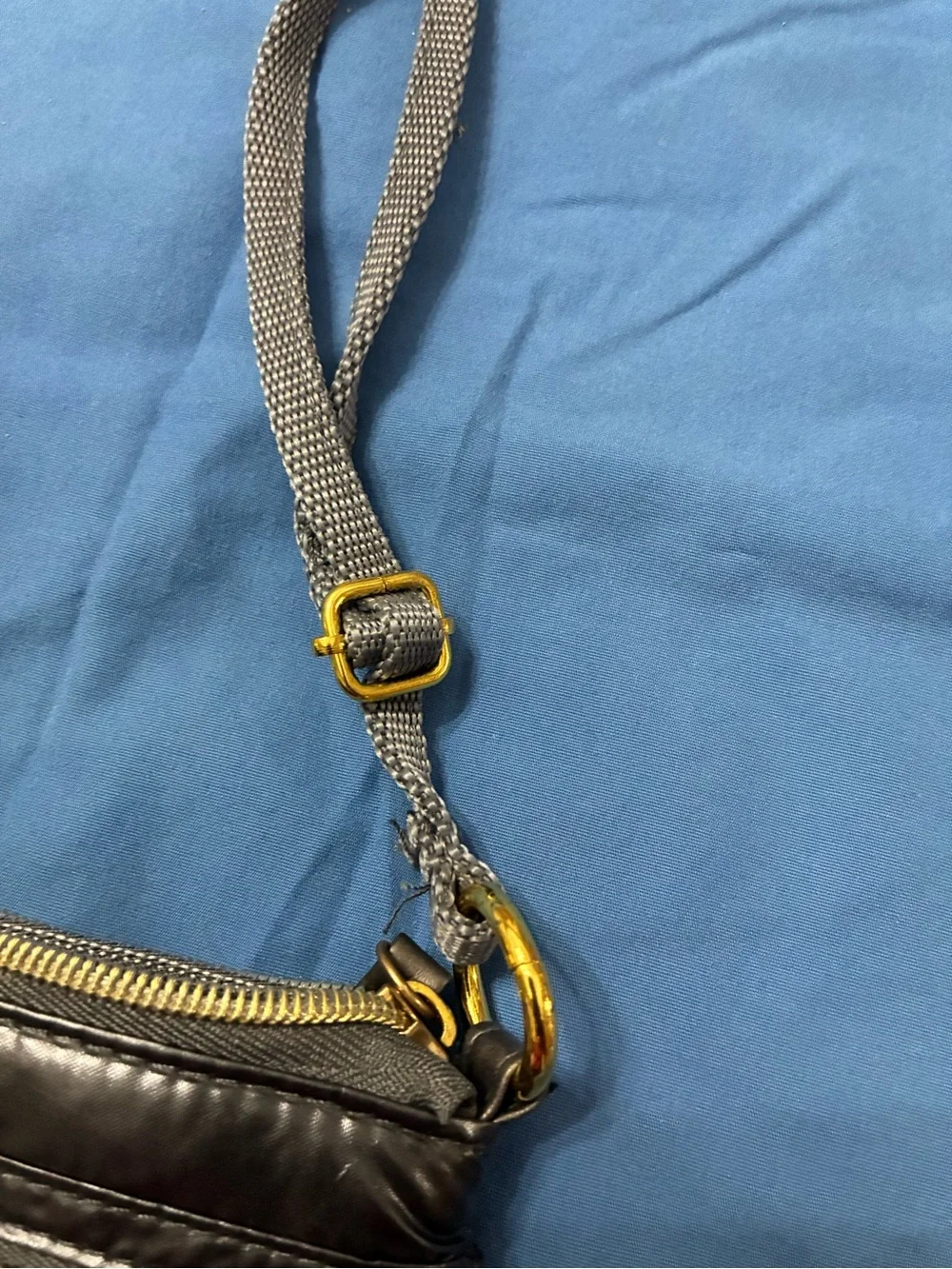 Pewter Crossbody purse